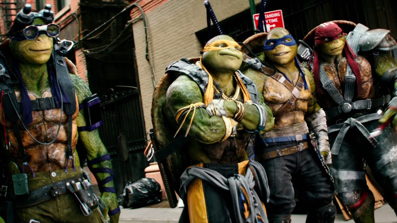The Heroes in a Half Shell Get Out of the Shadows.
