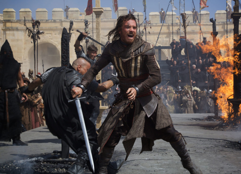 Fassbender's no stranger to medieval swordplay after working with Kurzel on 2015's 'Macbeth' adaptation
