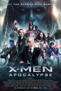 x men apocalpse onesheet