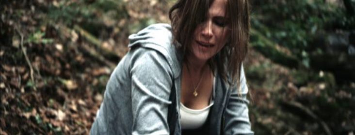 Girl in woods