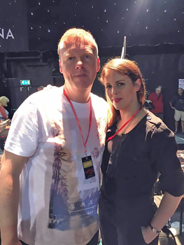 Emma Dark and Dean Sills
