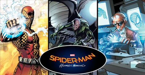 Spider-Man Homecoming villians