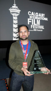 CIFF Best Overall Short winner Toby Fell-Holden