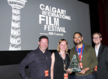 CIFF Best Overall Short winner Toby Fell-Holden