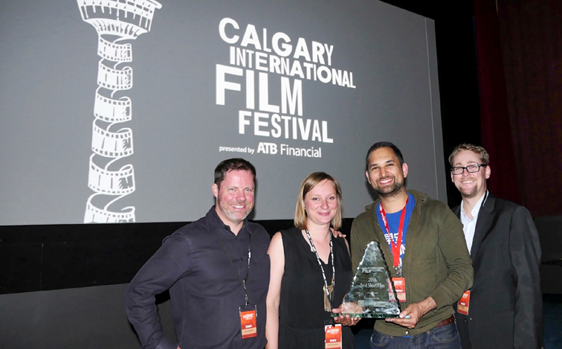 CIFF Best Overall Short winner Toby Fell-Holden