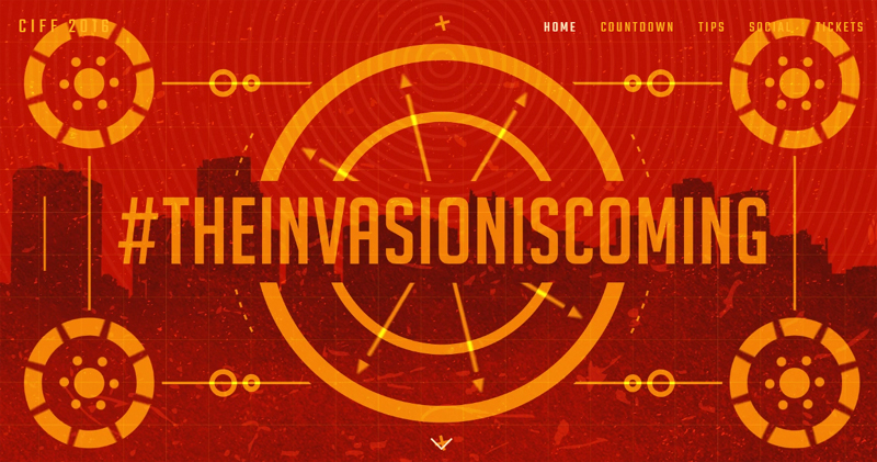 THEINVASIONISCOMING - CIFF
