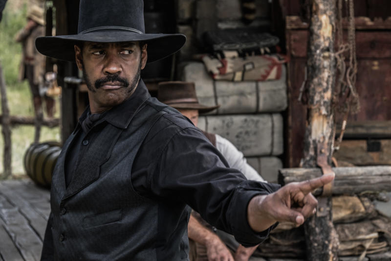 Denzel Washington stars in Columbia Pictures' THE MAGNIFICENT SEVEN.