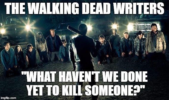 THE WALKING DEAD IS NOW DEAD MAN WALKING