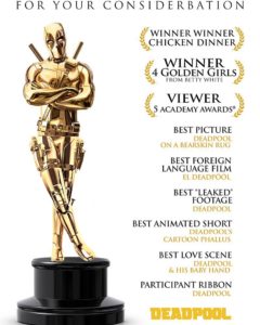 Deadpool at the Oscars