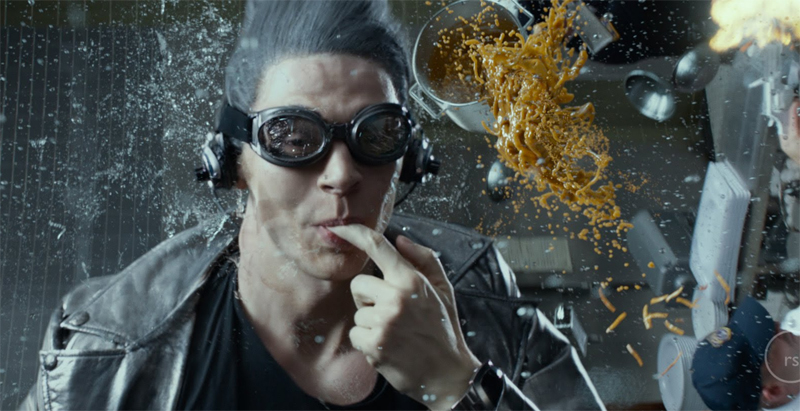 Quicksilver's scene from X-men: Days of Future Past
