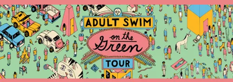 Hey America - Adult Swim’s “Swim on the Green” hits the East Coast!