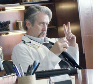 Actor Alan Ruck (Ferris Bueller’s Day Off) as Dr. Ken.