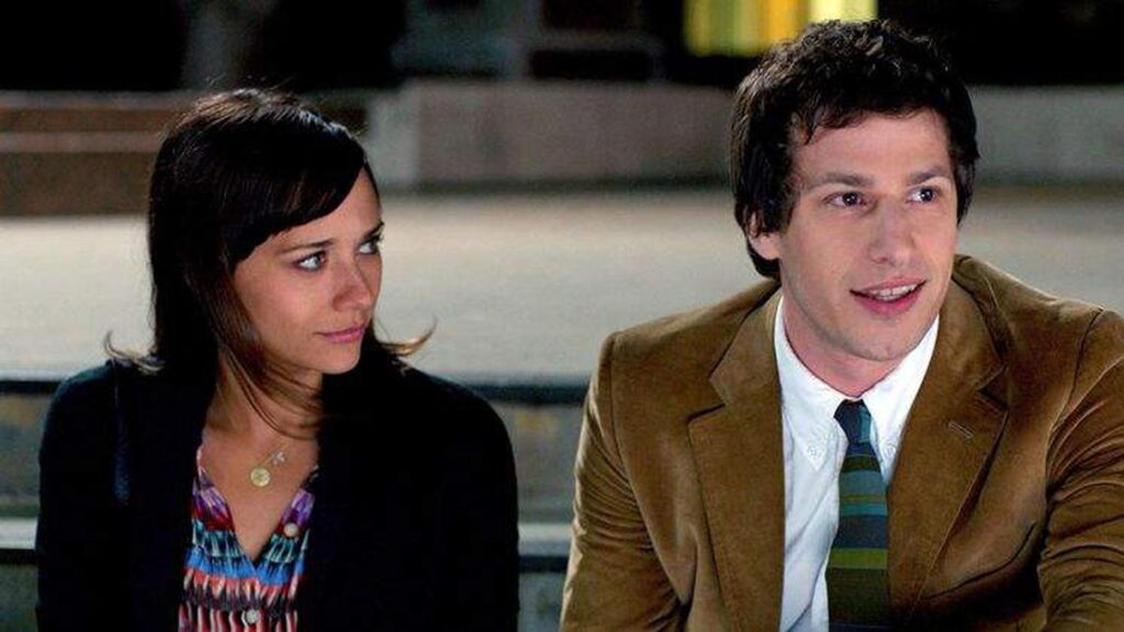 Rashida Jones and Andy Samberg as Celeste and Jesse