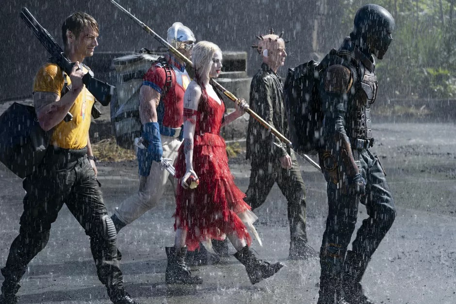 A scene from The Suicide Squad