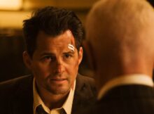 A man stares at each other in a still from The Shift