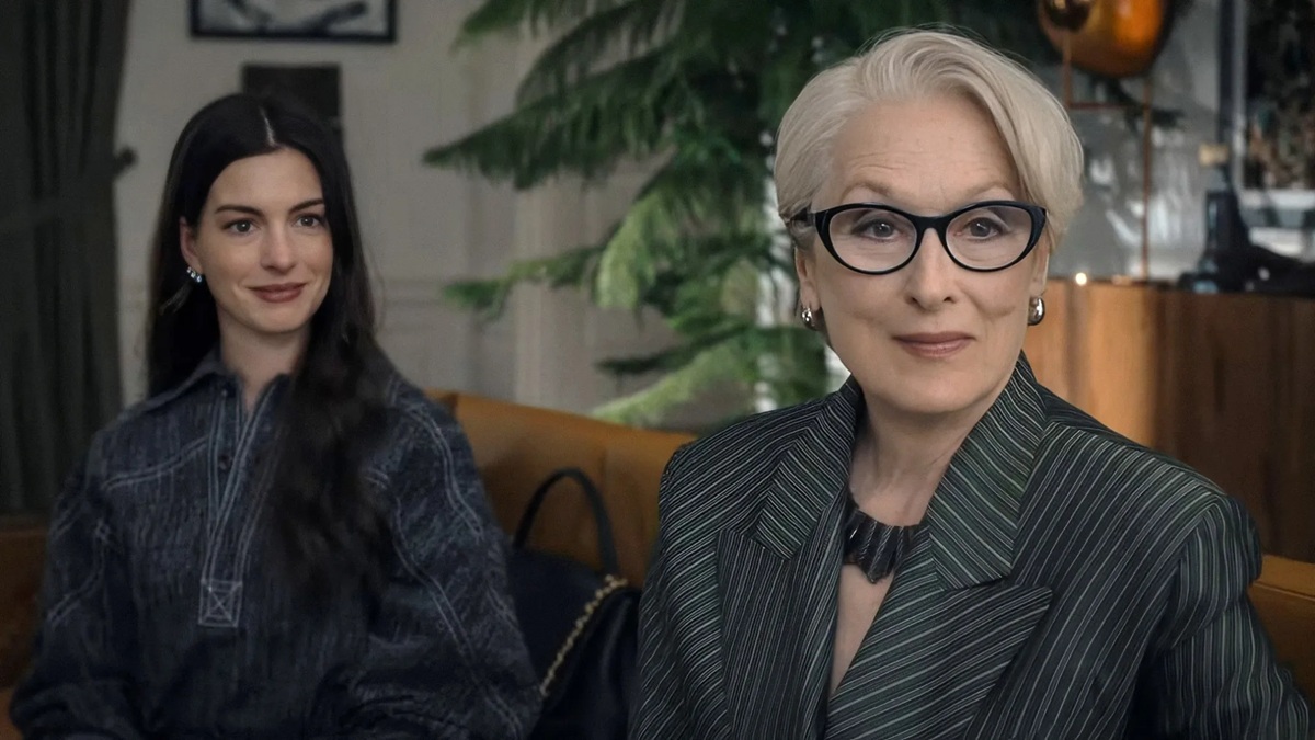 Anne Hathaway and Meryl Streep