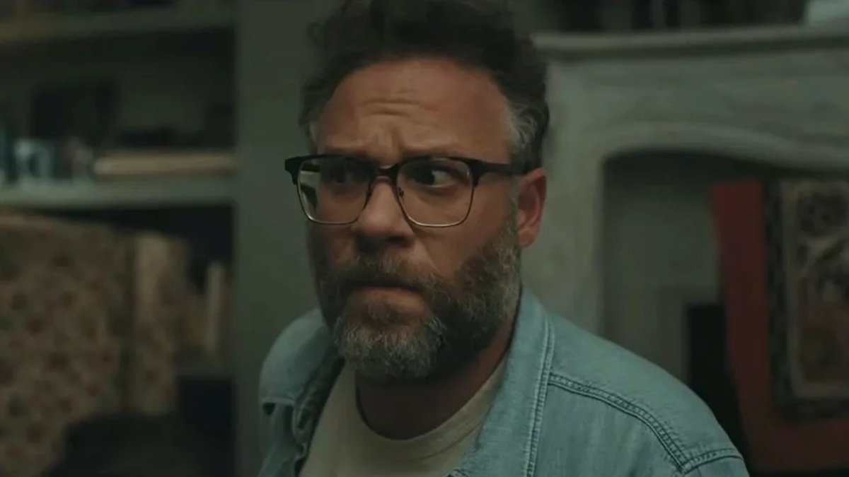 Seth Rogen in a scene from ‘The Invite’.