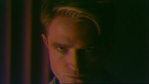 Robert Pattinson in a scene from ‘Primetime’.
